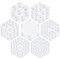 6800 Pieces+ Flatback Glass Hotfix Iron On Rhinestones Crystal for DIY Making with 1 Tweezer & 1 Picking Pen for Shoes, Clothes, Face Art, Bags, Manicure (Clear Crystal, 6-Sizes)